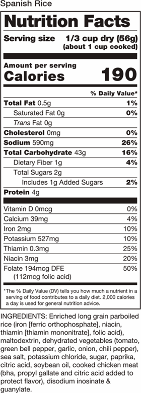 Nutritional Information